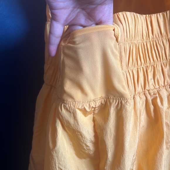 FP Movement Way Home Runsie Romper Marigold Yellow Medium. - Picture 7 of 9